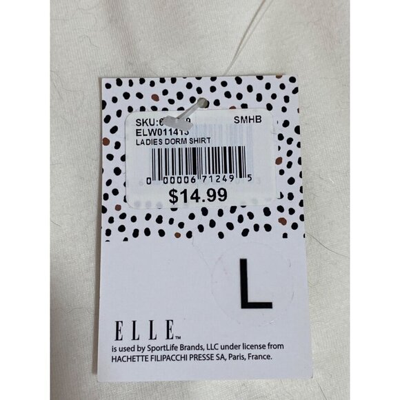 Elle Cream Tank Top Adjustable Straps Women’s Size Large NWT - Picture 5 of 7